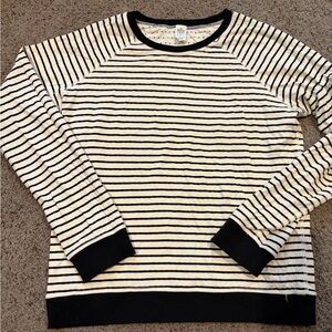 Marine Layer reversible cotton lightweight sweatshirt.